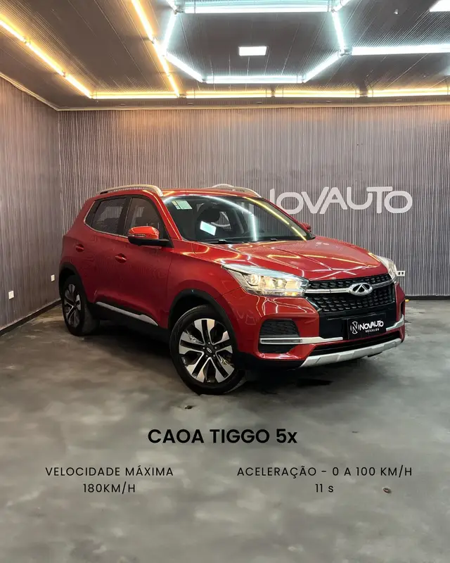 Carro CAOA Chery Tiggo 5X 2022 TXS 1.5 Turboflex (Aut)