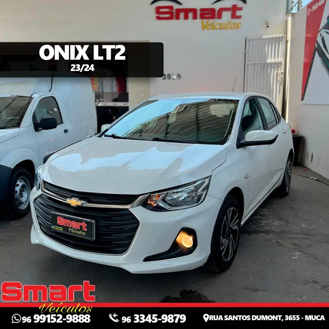 Carro Chevrolet Onix 2024 LT 1.0 Turbo