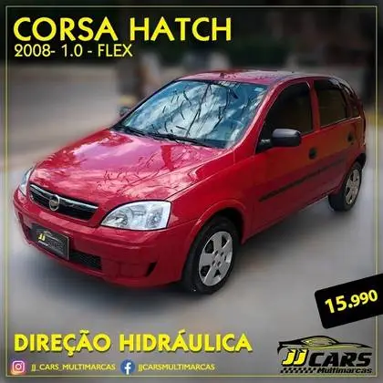 Carro Chevrolet Corsa Hatch 2008 Joy 1.0 (Flex)