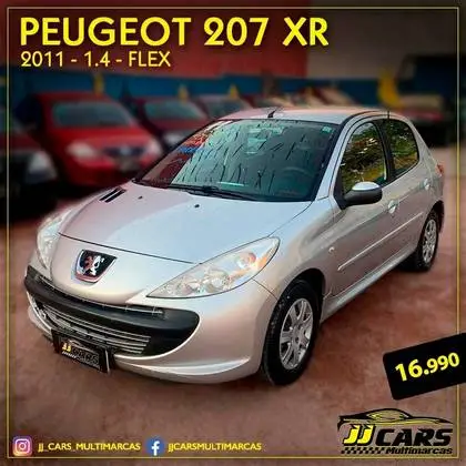 Carro Peugeot 207 2011 Hatch XR 1.4 8V (flex) 4p