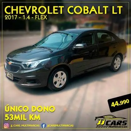 Carro Chevrolet Cobalt 2017 LT 1.4 8V (Flex)