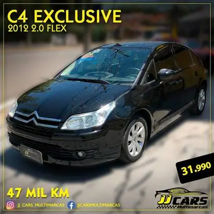Carro Citroën C4 2012 Exclusive Sport Solaris 2.0 16V (Flex)