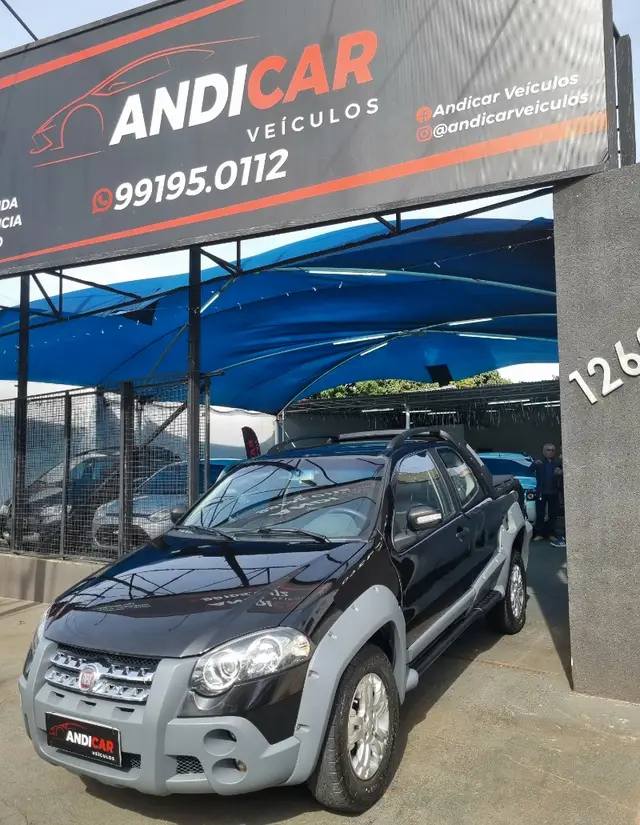 Carro Fiat Strada 2010 Adventure 1.8 8V (Flex) (Cabine Dupla)