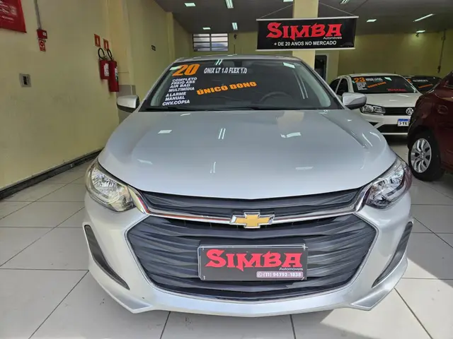 Carro Chevrolet Onix 2020 LT 1.0 (Flex)