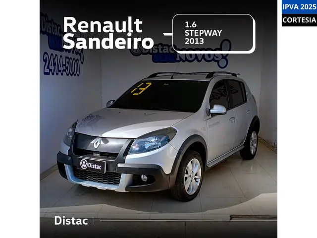 Carro Renault Sandero Stepway 2013 Rip Curl 1.6 16V (Flex)