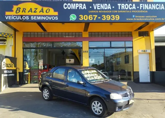 Carro Renault Logan 2008 Authentique 1.0 16V (flex)