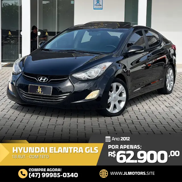 Carro Hyundai Elantra 2012 Sedan 1.8 GLS (aut)