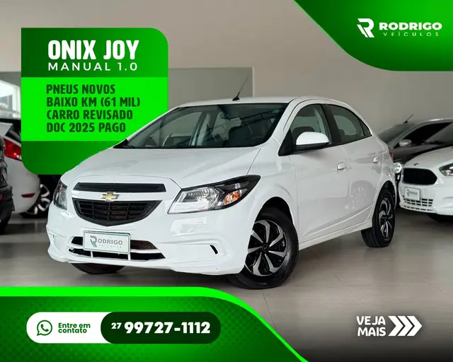 Carro Chevrolet Onix 2019 1.0 Joy SPE/4