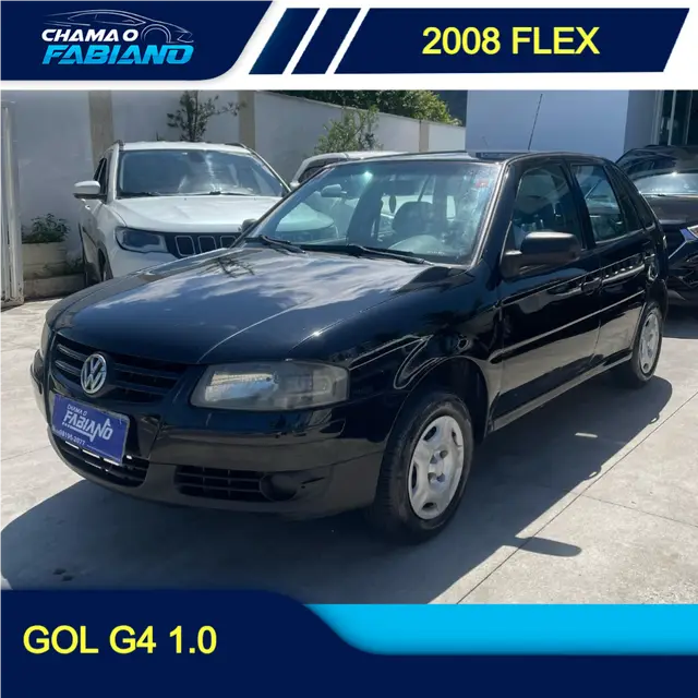 Carro Volkswagen Gol 2008 1.0 (G4) (Flex)
