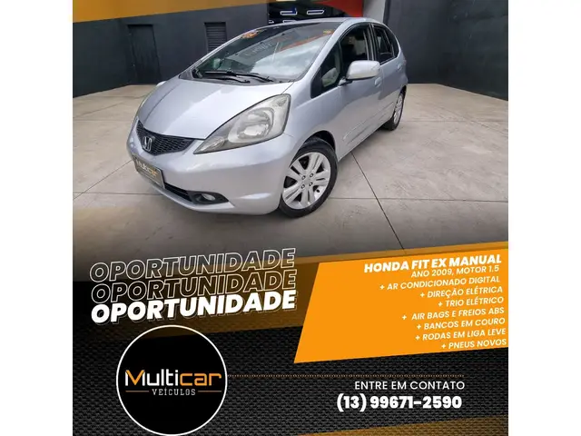 Carro Honda Fit 2009 New  EX 1.5 16V (flex)
