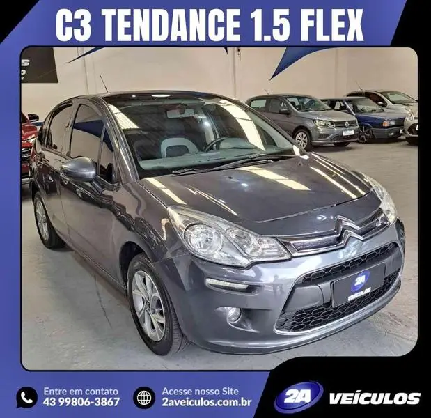 Carro Citroën C3 2015 Tendance 1.5 8V (Flex)