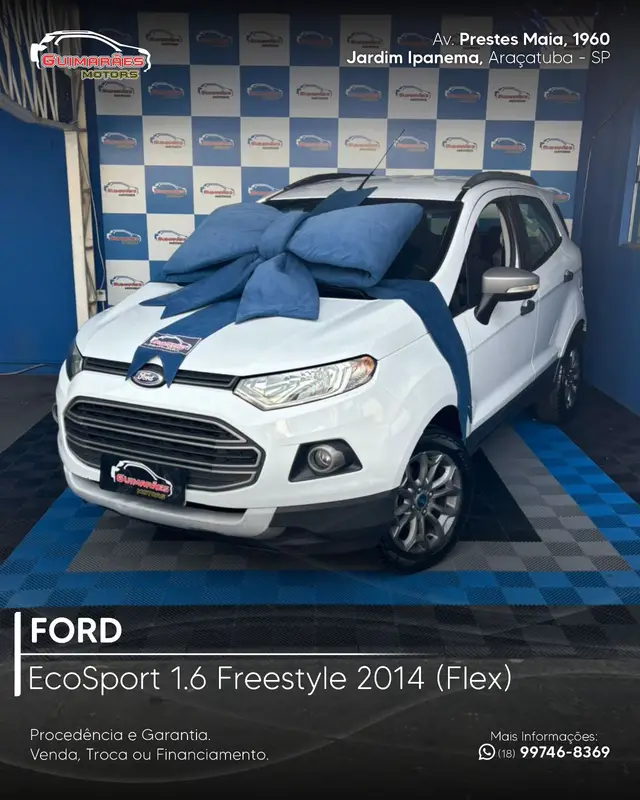 Carro Ford EcoSport 2014 Ecosport Freestyle 1.6 16V (Flex)