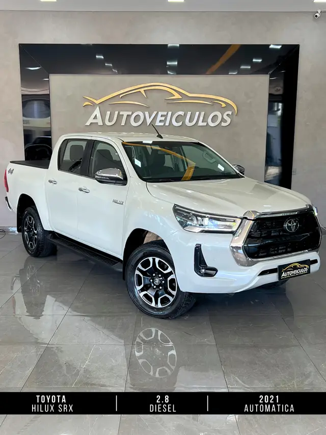 Carro Toyota Hilux Cabine Dupla 2021 SRX 2.8 TDI CD 4x4 (Aut)