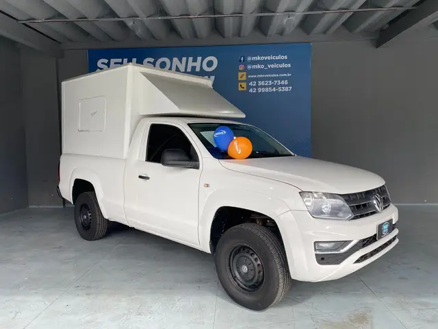 Carro Volkswagen Amarok 2018 2.0 S 4x4 TDi (Cab Simples)
