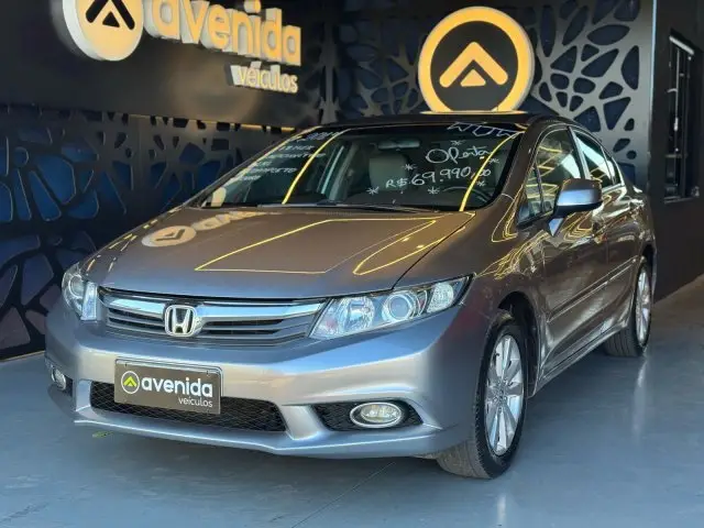 Carro Honda Civic 2014 New  LXS 1.8 16V i-VTEC (Aut) (Flex)