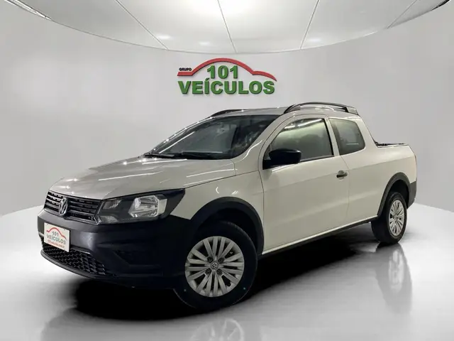 Carro Volkswagen Saveiro 2023 Robust -Total Flex 16V CD