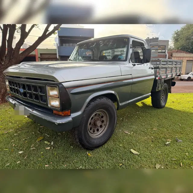 Carro Ford F-1000 1987 S S Diesel Turbo