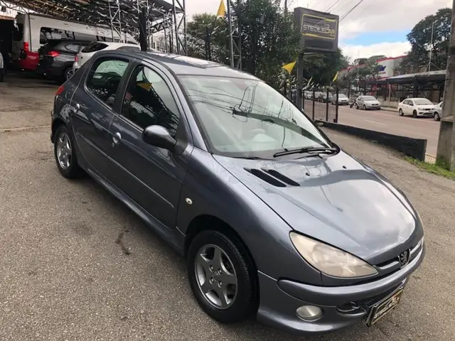 Carro Peugeot 206 2008 Hatch. Feline Automatic 1.6 16V (flex)