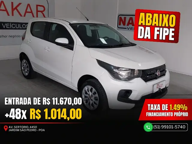 Carro Fiat Mobi 2018 FireFly Drive 1.0 (Flex)