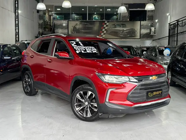 Carro Chevrolet Tracker 2021 Premier 1.2 Turbo (Flex) (Aut)
