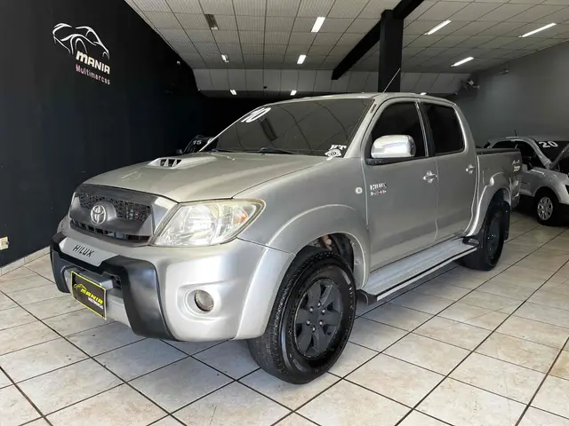 Carro Toyota Hilux Cabine Dupla 2010 Hilux SRV 4x4 3.0 (cab. dupla)
