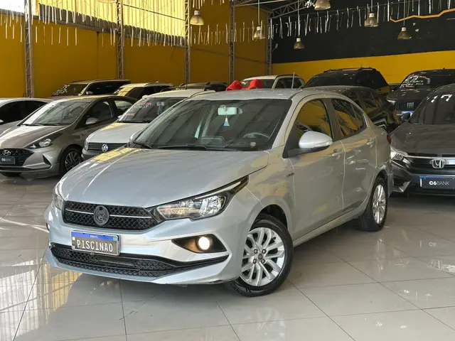 Carro Fiat Cronos 2019 1.3 Drive Firefly GSR (Flex)