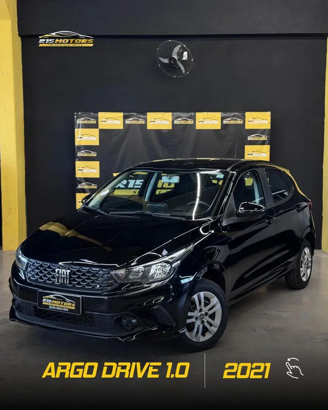 Carro Fiat Argo 2021 Drive 1.0 (Flex)