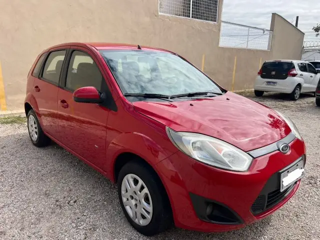 Carro Ford Fiesta Hatch 2014 S Plus 1.0 RoCam (Flex)