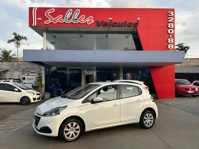 Carro Peugeot 208 2018 Active 1.2 12V (Flex)