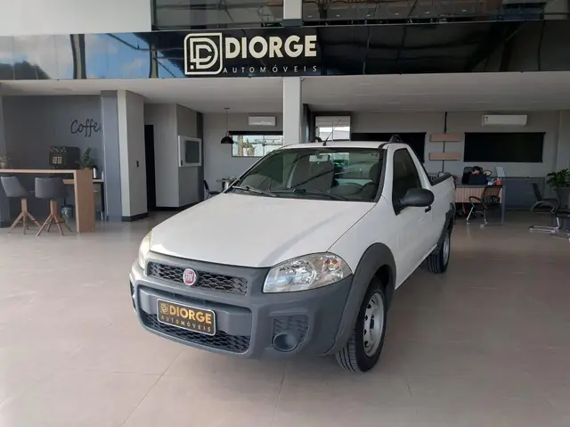 Carro Fiat Strada 2020 Hard Working 1.4 (Flex) (Cabine Simples)