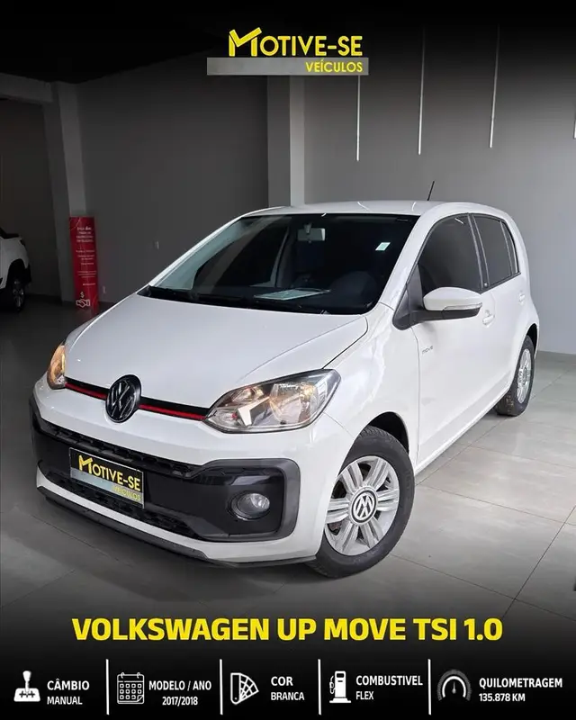 Carro Volkswagen Up! 2018 1.0 12v TSI E-Flex Move