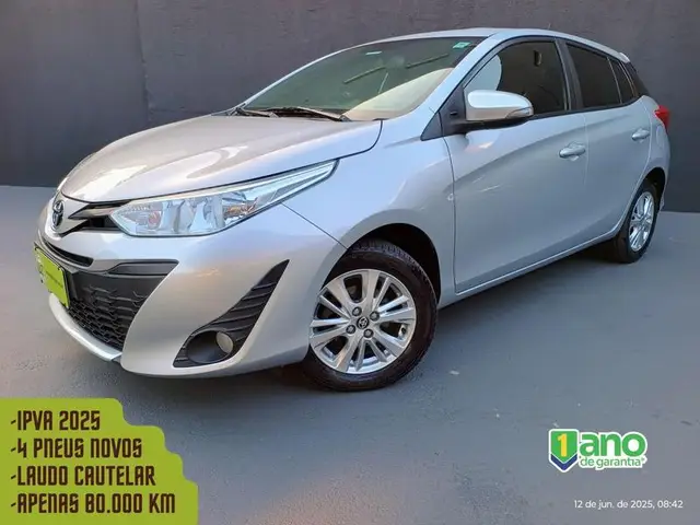 Carro Toyota Yaris 2019 1.3 XL (Flex)