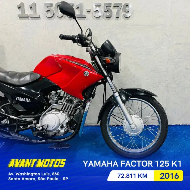 Carro Yamaha YBR 125 Factor 2016 Ybr 125 Factor K1