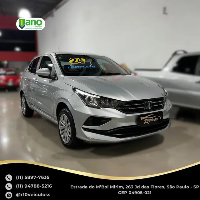 Carro Fiat Cronos 2024 Drive 1.0