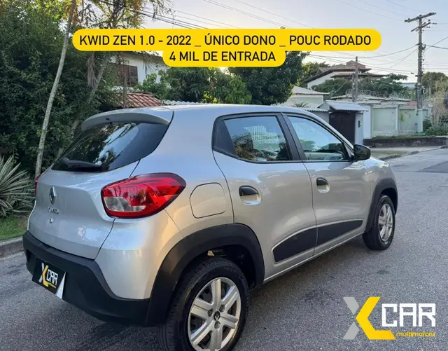 Carro Renault Kwid 2022 Zen 1.0 12v SCe (Flex)