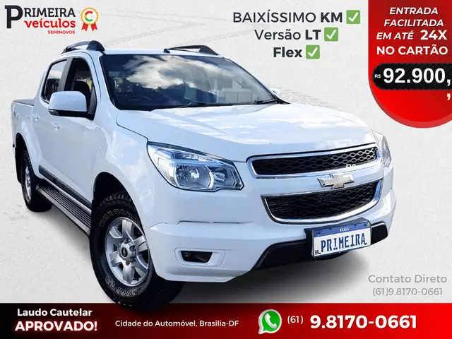 Carro Chevrolet S10 Cabine Dupla 2014 S10 2.4 LT 4x2 (Cab Dupla) (Flex)