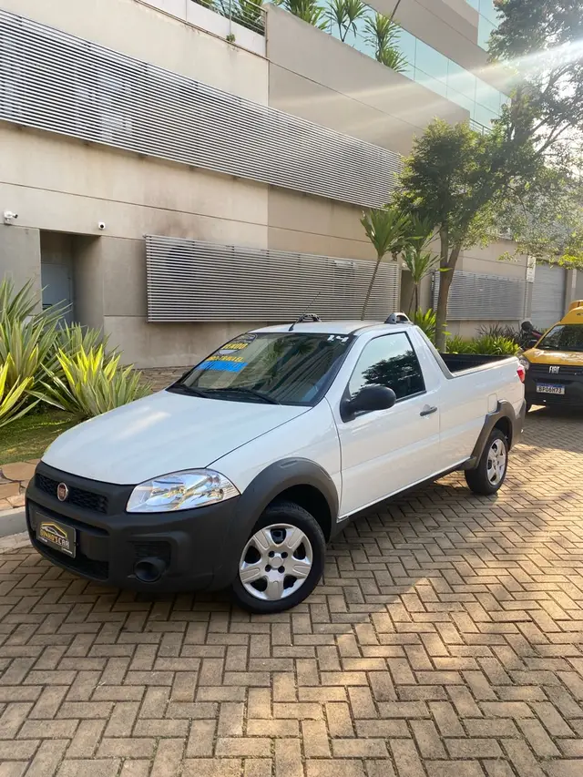 Carro Fiat Strada 2019 Hard Working 1.4 (Flex) (Cabine Simples)
