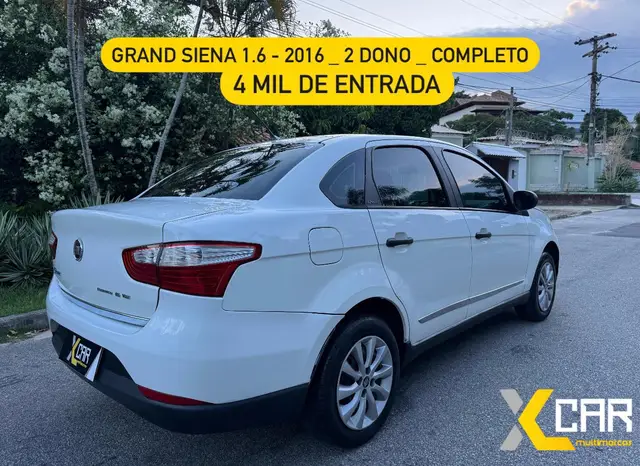 Carro Fiat Grand Siena 2016 Essence 1.6 16V (Flex)