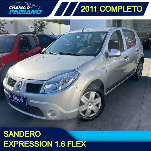 Carro Renault Sandero 2011 Expression 1.6 8V (flex)