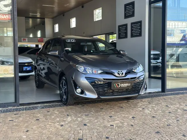 Carro Toyota Yaris 2020 1.5 XLS Connect CVT (Flex)