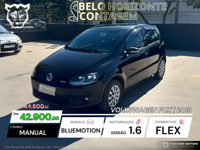 Carro Volkswagen Fox 2013 1.6 VHT BlueMotion (Flex) 4p