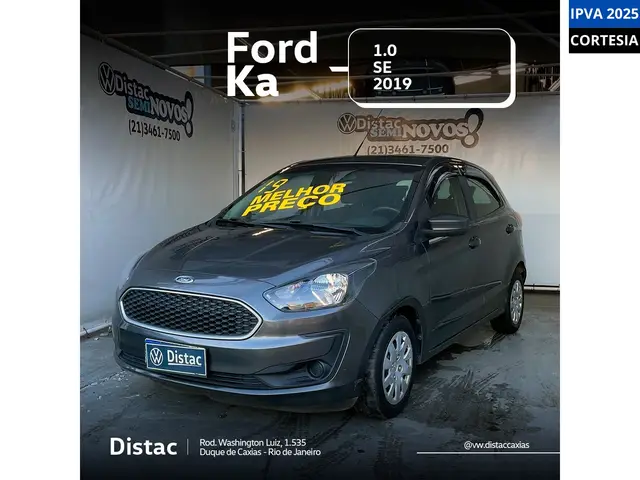 Carro Ford Ka 2019 1.0 S (Flex)