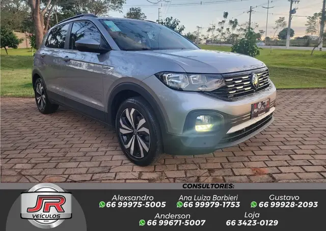 Carro Volkswagen T-Cross 2024 1.0 200 TSI Comfortline (Aut) (Flex)