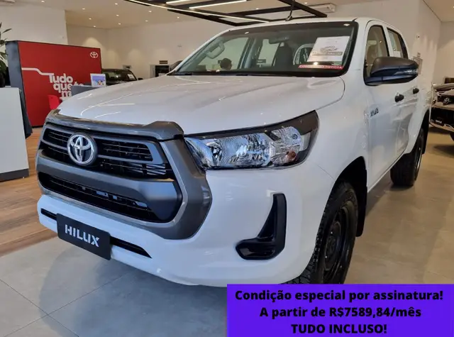 Carro Toyota Hilux Cabine Dupla 2025 STD Power Pack 4x4 2.8 Diesel