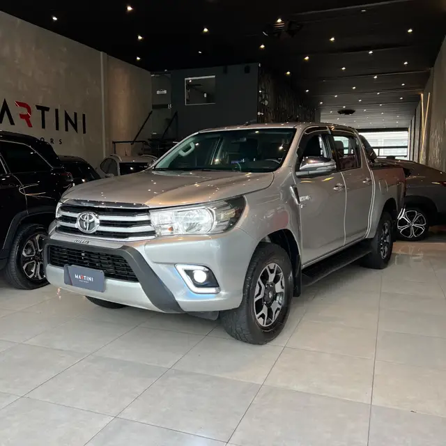 Carro Toyota Hilux Cabine Dupla 2018 Hilux 2.7 SRV CD 4x4 (Flex) (Aut)