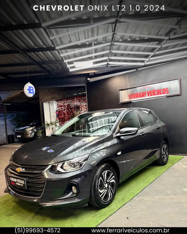 Carro Chevrolet Onix 2024 LT 1.0