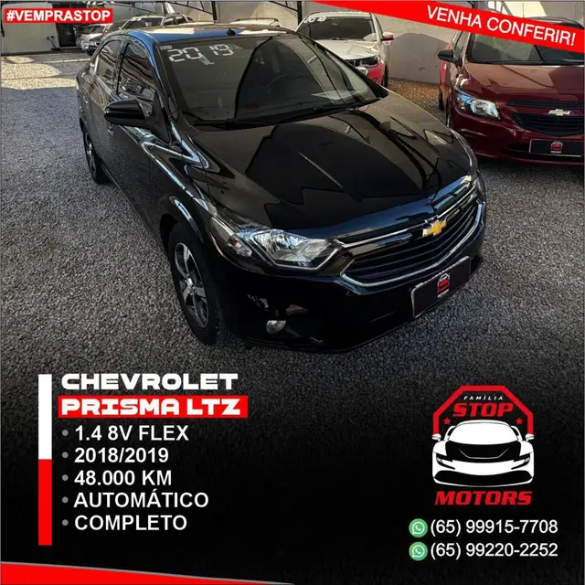 Carro Chevrolet Prisma 2019 1.4 LTZ SPE/4 (Aut)