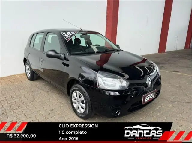 Carro Renault Clio 2016 Expression 1.0 16V (Flex)