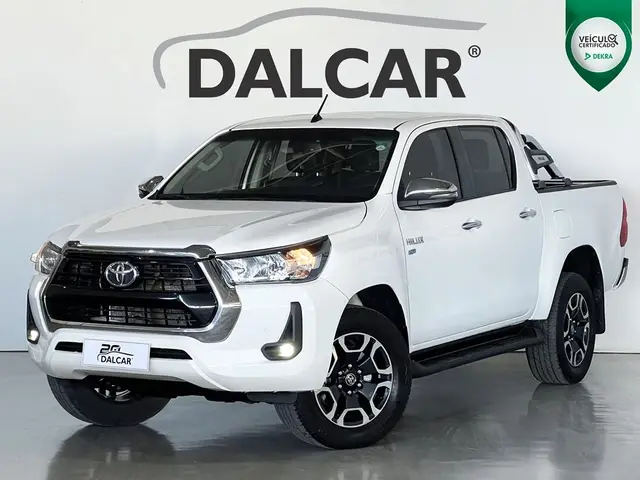 Carro Toyota Hilux Cabine Dupla 2021 SRV 2.7 CD 4x2 (Flex) (Aut)