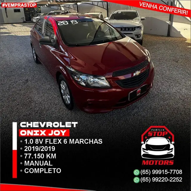 Carro Chevrolet Onix 2019 1.0 Joy SPE/4